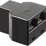 Adaptor 1XRJ45 mama 2XRJ45 mama